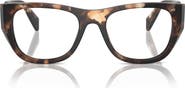 Prada 52mm Cat Eye Optical Glasses