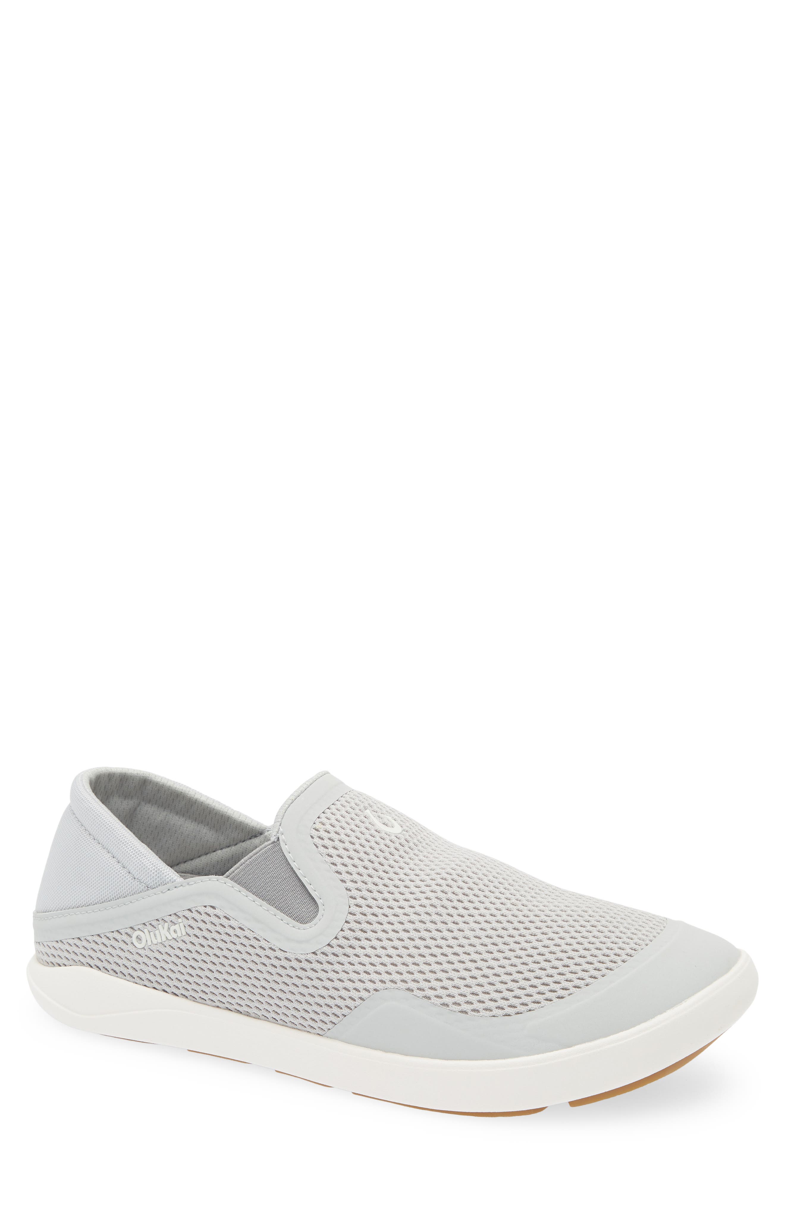 OluKai Moku Slip-On Sneaker, Main, color, Cloud Grey / Ash