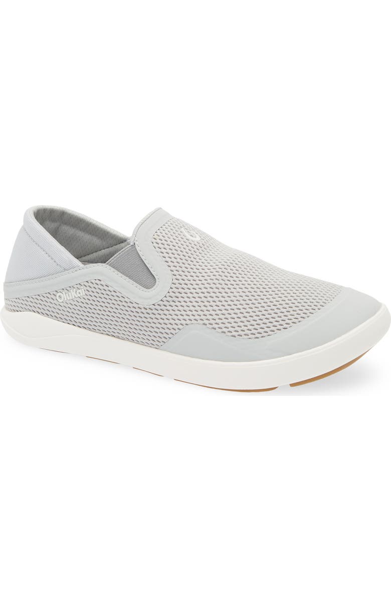 OluKai Moku Slip-On Sneaker, Main, color, Cloud Grey / Ash