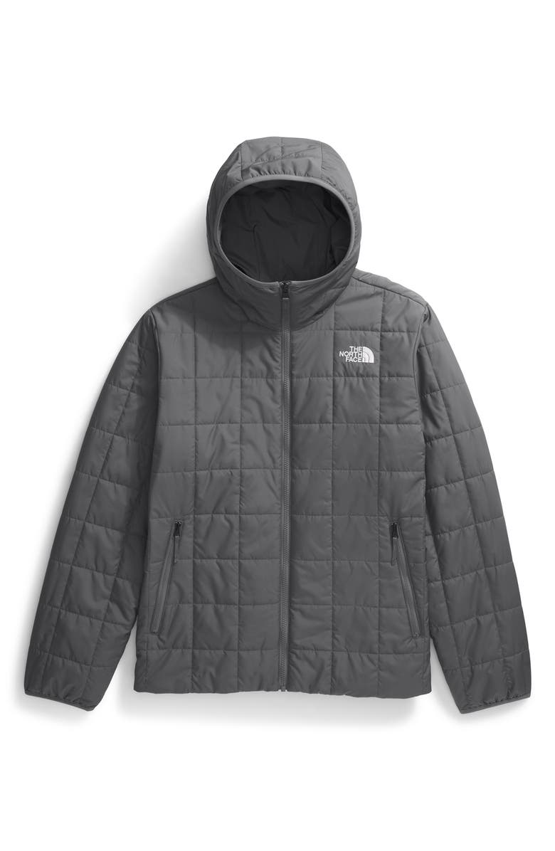 The North Face Junction Insulated Hooded Puffer Jacket, Alternate, color, Smoked Pearl