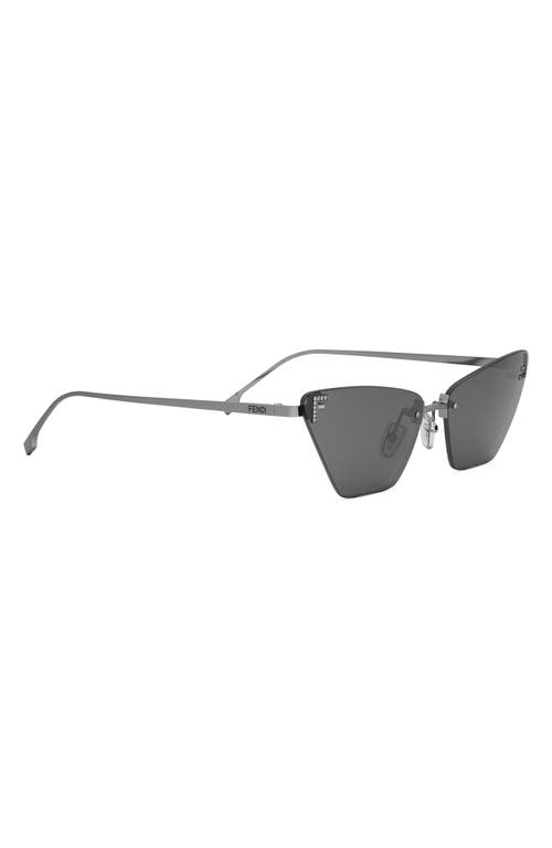 Fendi First Crystal 57mm Cat Eye Sunglasses