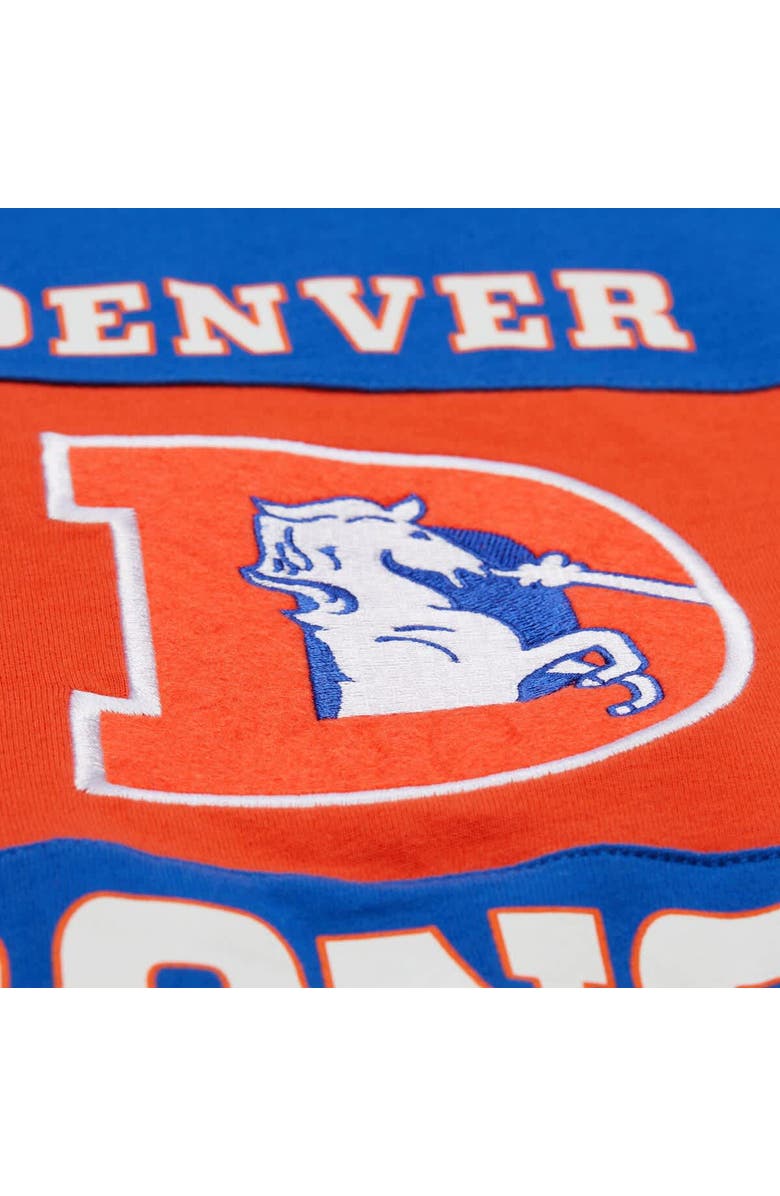 Mitchell & Ness Men's Mitchell & Ness Royal Denver Broncos Retro Colorblock Tank Top, Alternate, color, Royal