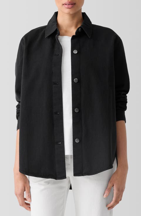 Classic Organic Cotton Shirt Jacket