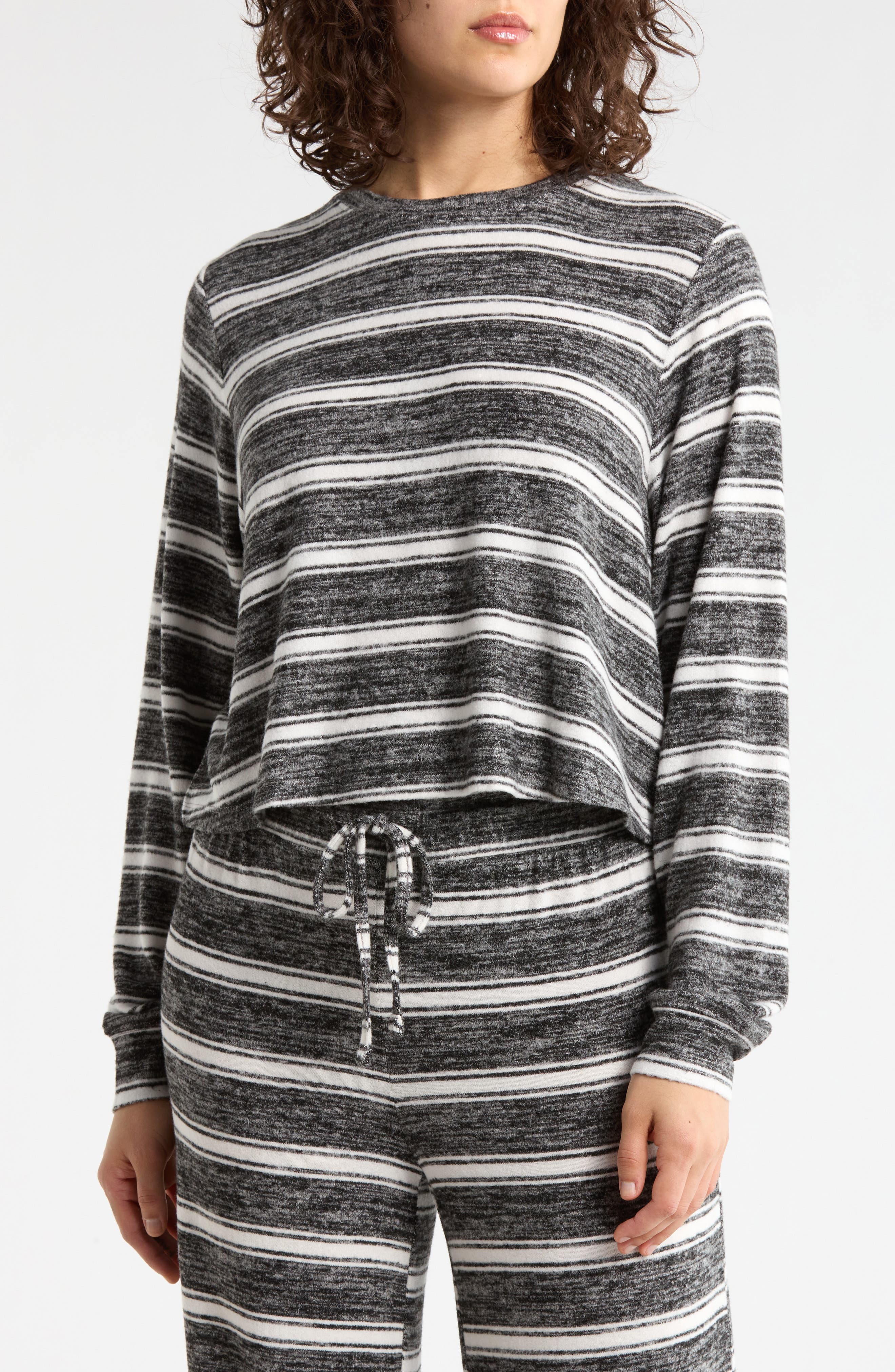 Abound Easy Cozy Crew Pajama Sweatshirt