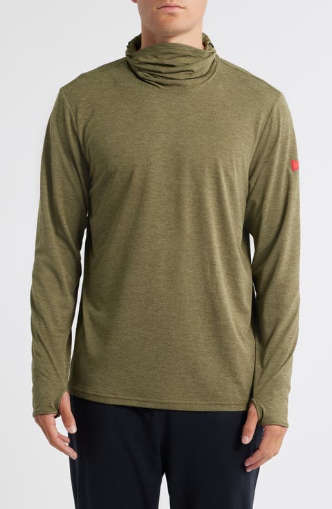 Airtex Long Sleeve Hooded Performance Top