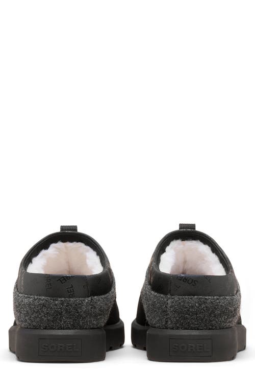 Sorel Byways™ Faux Fur Lined Mule Slipper In Black