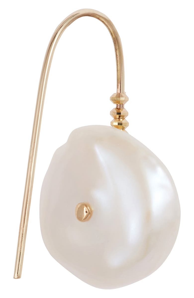 Poppy Finch Petal Pearl Shimmer Earrings, Alternate, color, 