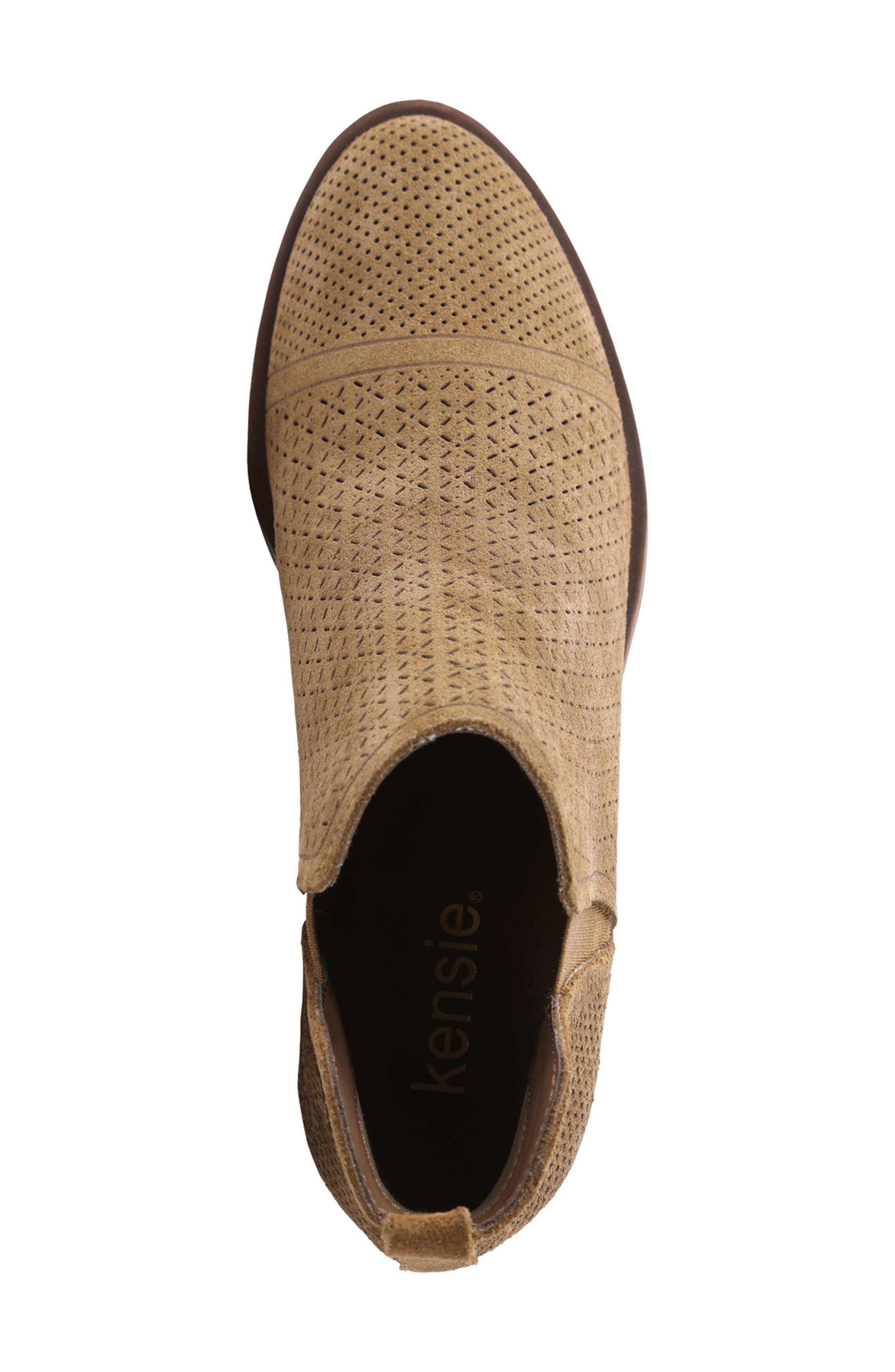 Kensie Gylnda Laser Cut Bootie, Alternate, color, 