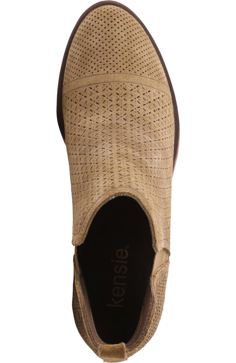 Kensie Gylnda Laser Cut Bootie, Alternate, color,
