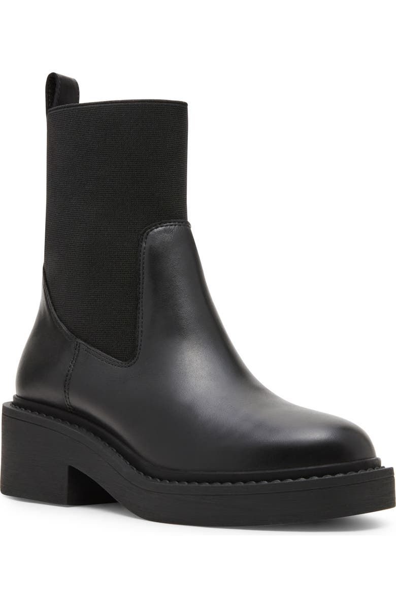 Blondo Frankie Waterproof Chelsea Boot, Main, color, Black Leather