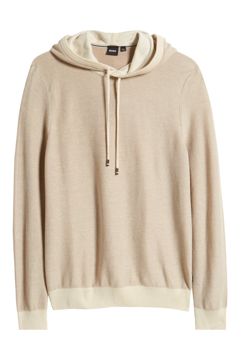 Trapani Mesh Sweater Hoodie, Alternate, color, OPEN WHT