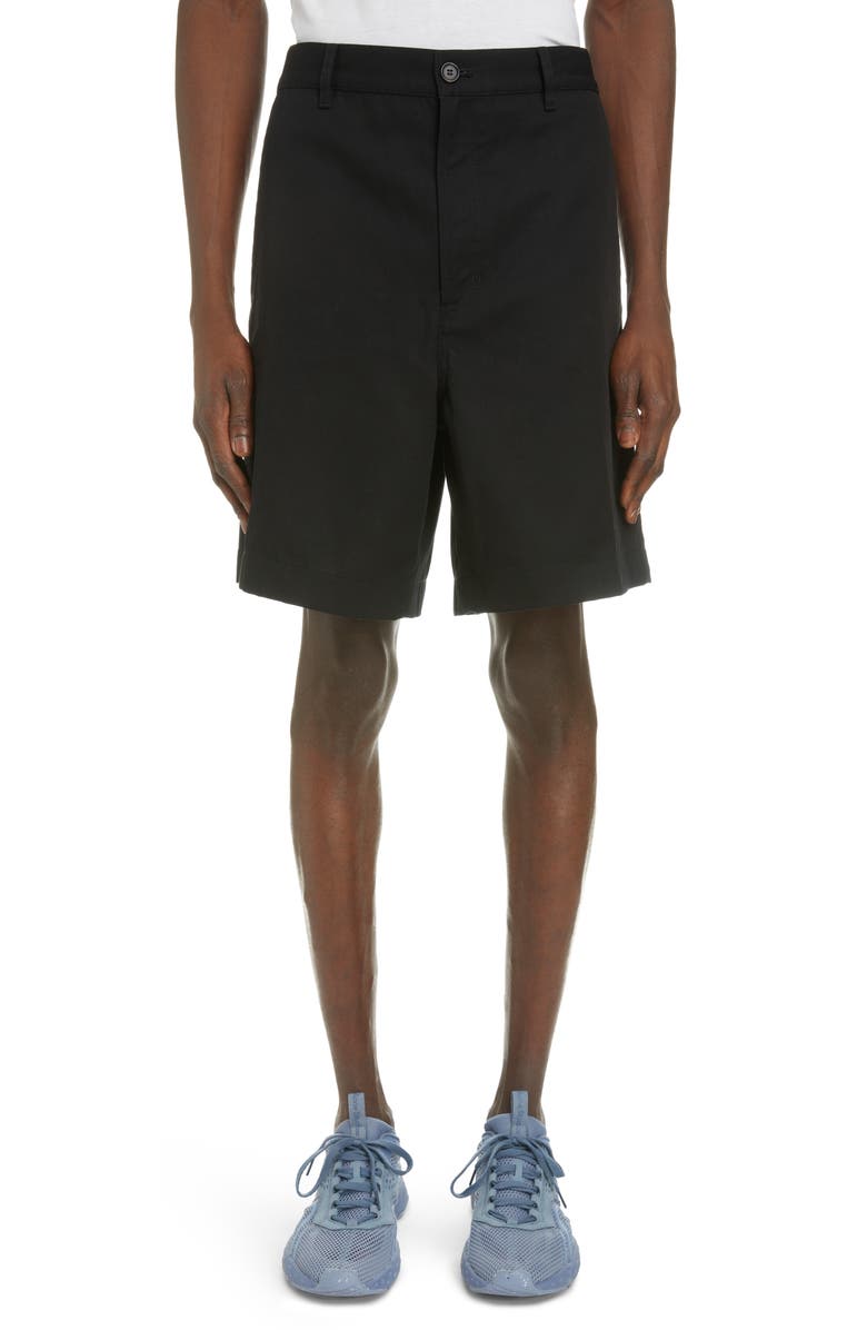 Acne Studios Cotton Blend Shorts, Main, color, 