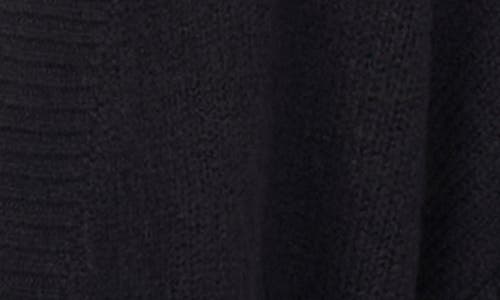 Vince Camuto Open Front Cardigan In Black