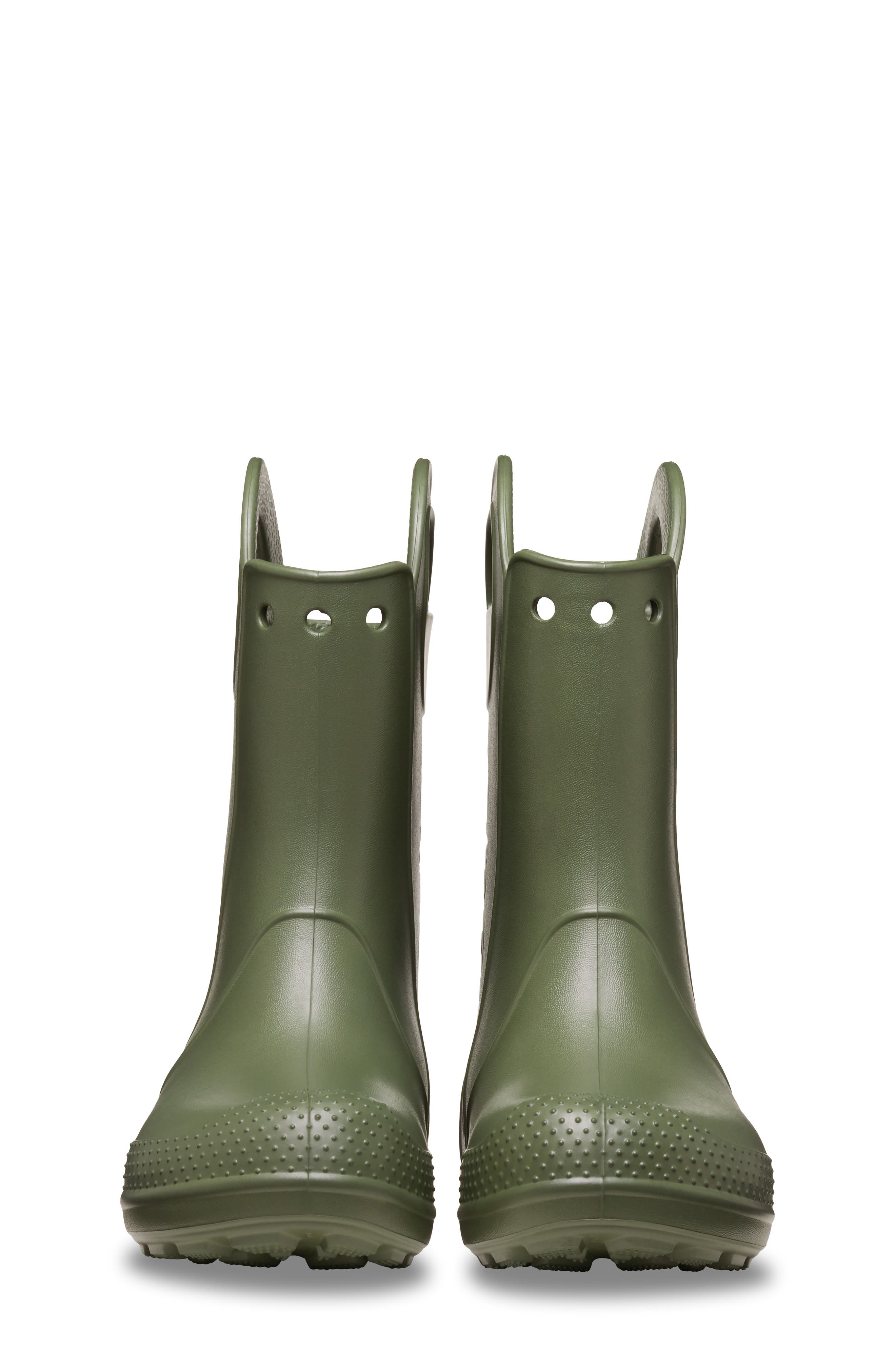 Kids' Handle It Rain Boot, Alternate, color, ARMY GREEN