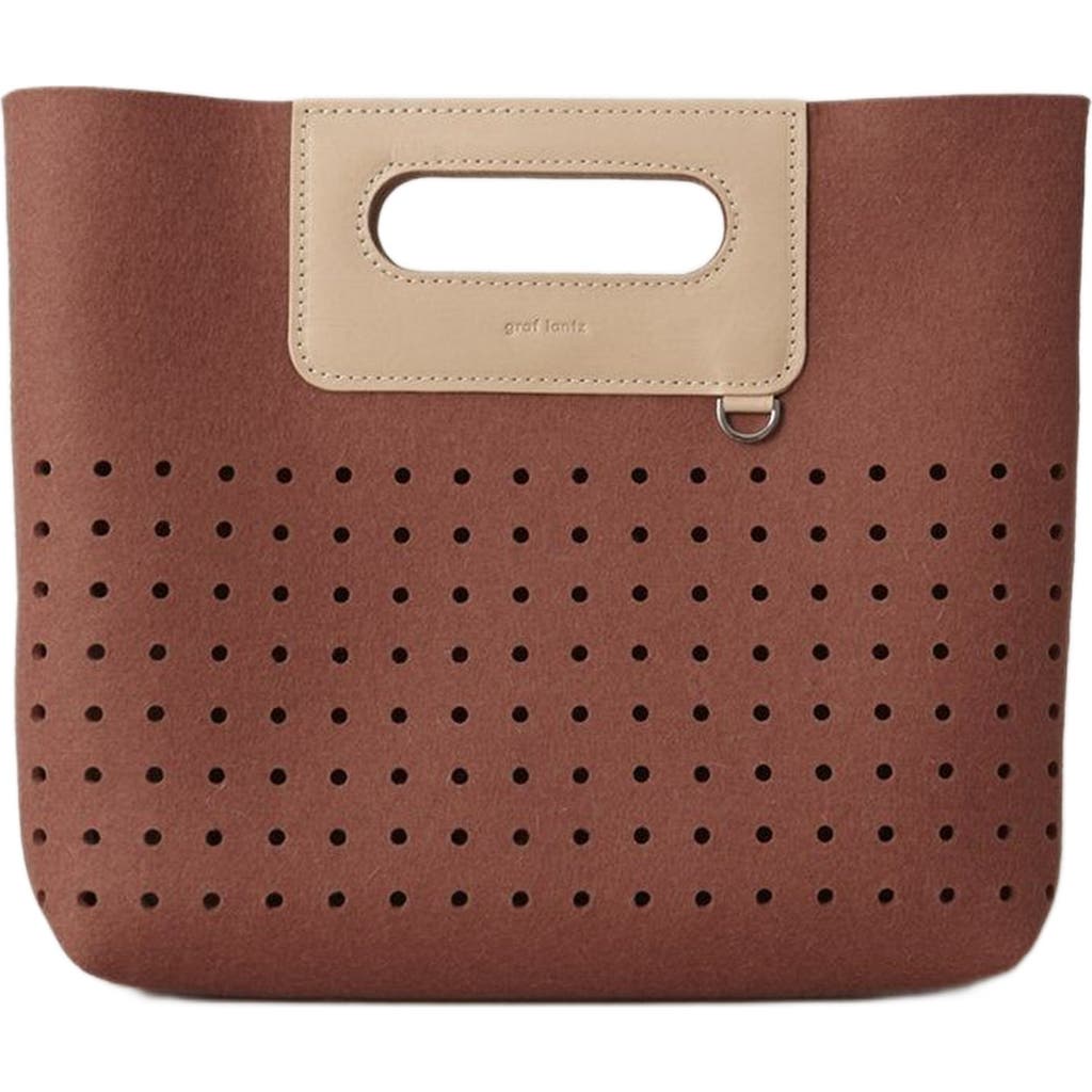 Graf Lantz Asobi Merino Wool Midi in Terracotta  product