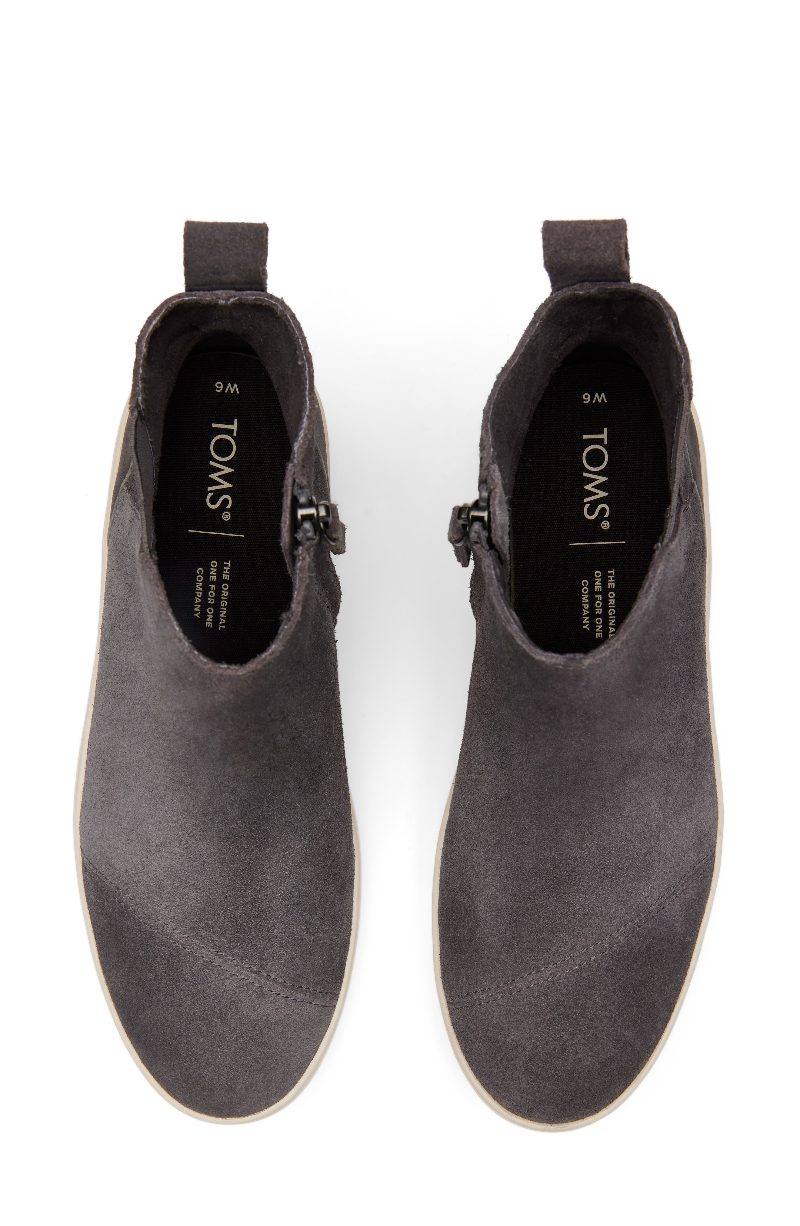 Chelsea Wedge Sneaker Boot, Alternate, color, GREY