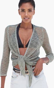 LASCANA Open Work Cardigan