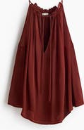H&M Oversized Drawstring Top