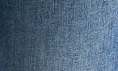 Lucky Brand Sweet Raw Hem Mid Rise Straight Leg Jeans In Blue