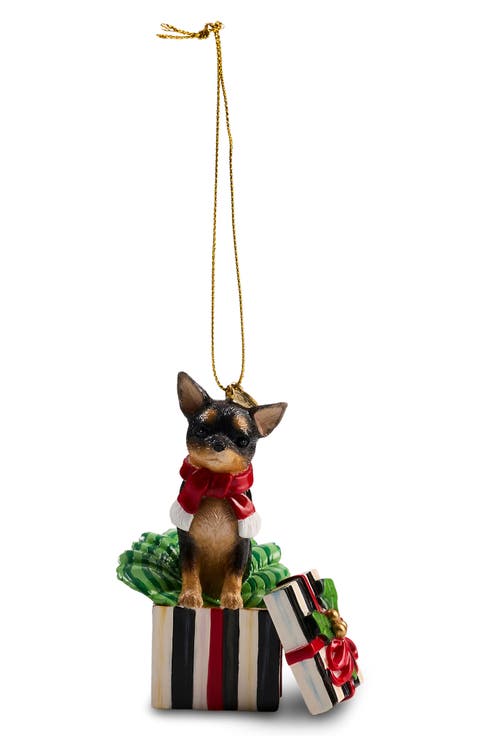 Christmas Chihuahua Dog Ornament