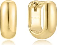 ANIA HAIE Mini U-Shaped Huggie Hoop Earrings