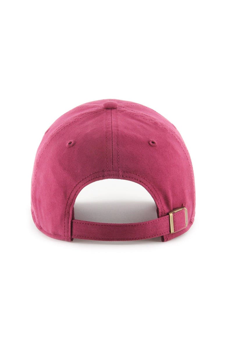 Women's '47 Burgundy Washington Commanders Miata Clean Up Primary Adjustable Hat, Alternate, color, Burgundy