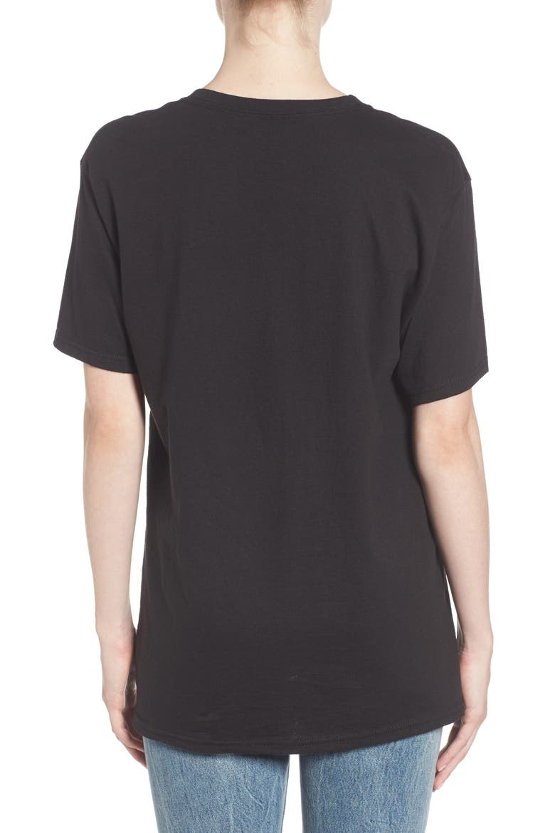 Gangster Doodles Missy Elliott T-Shirt, Alternate, color, BLACK