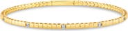 Crislu Pure Flex Cubic Zirconia Station Bracelet