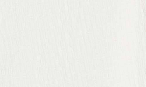 Derek Lam 10 Crosby Esmee Long Sleeve Smocked Button-up Top In Blanc De Blanc