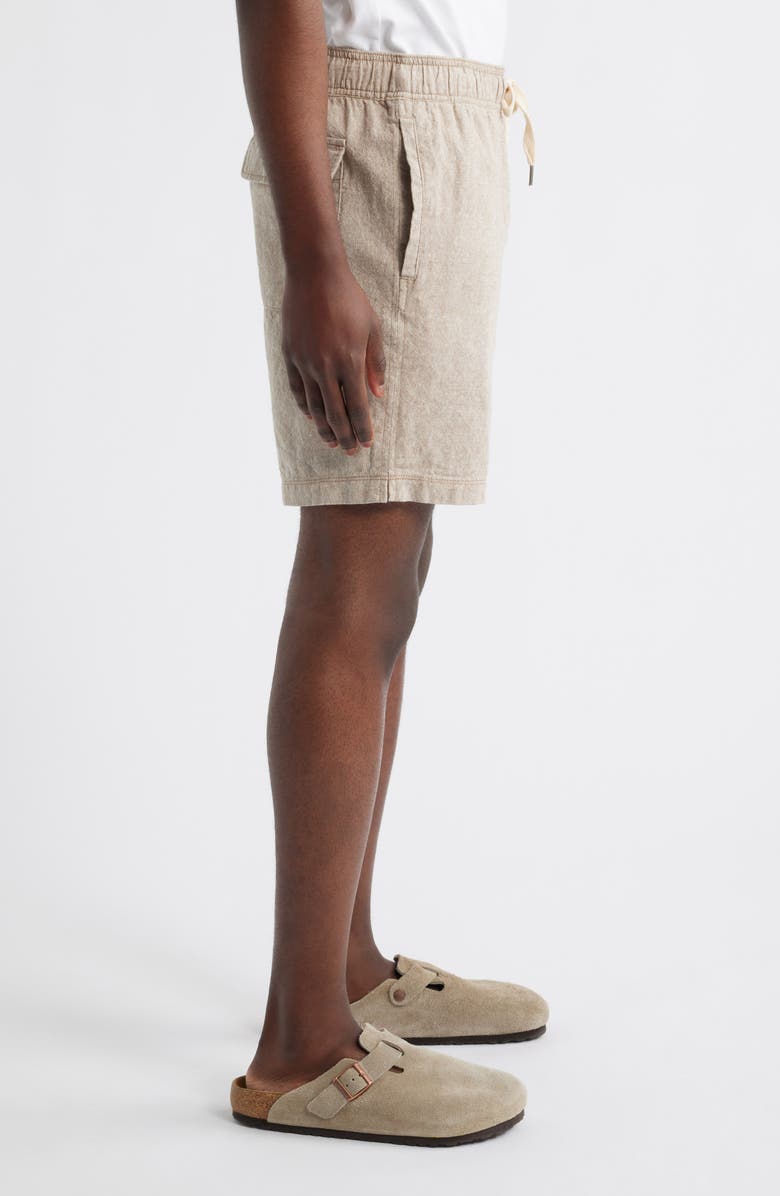 Rails Martin Linen & Cotton Shorts, Alternate, color,