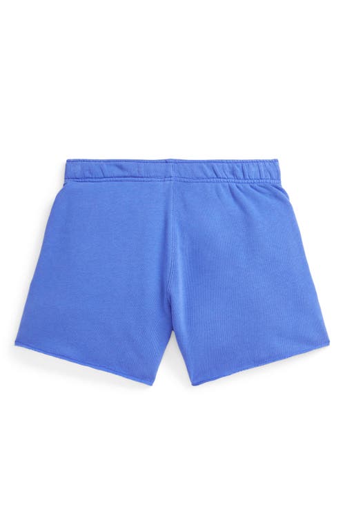 Polo Ralph Lauren Raw-hem Terry Short In Scottsdale Blue