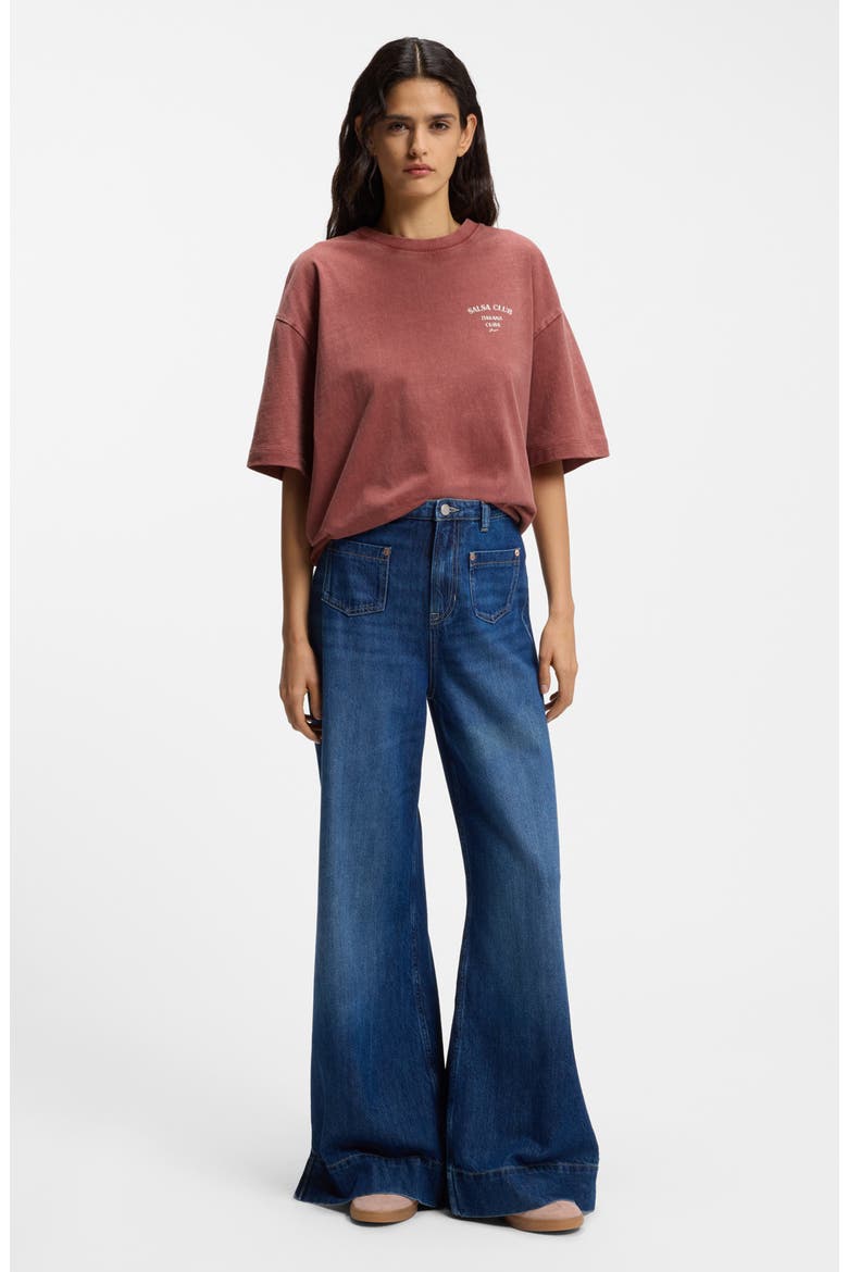 Cotton Tee, Alternate, color, HENNA