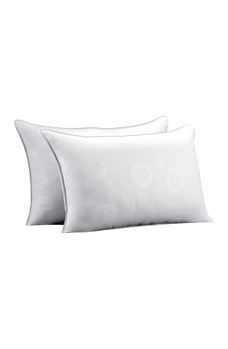 ELLA JAYNE HOME Soft Allergy, Dust Mite & Bed Bug Free Stomach Sleeper King Pillow - Set of 2, Alternate, color, White