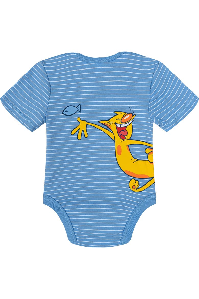 5-Pack Short Sleeve Bodysuits, Alternate, color, Nickelodeon Multi