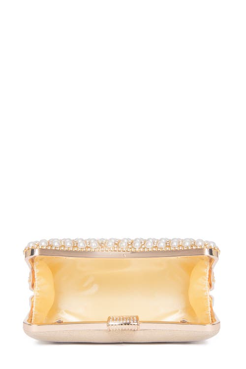 Lauren Lorraine Adore Clutch In Gold