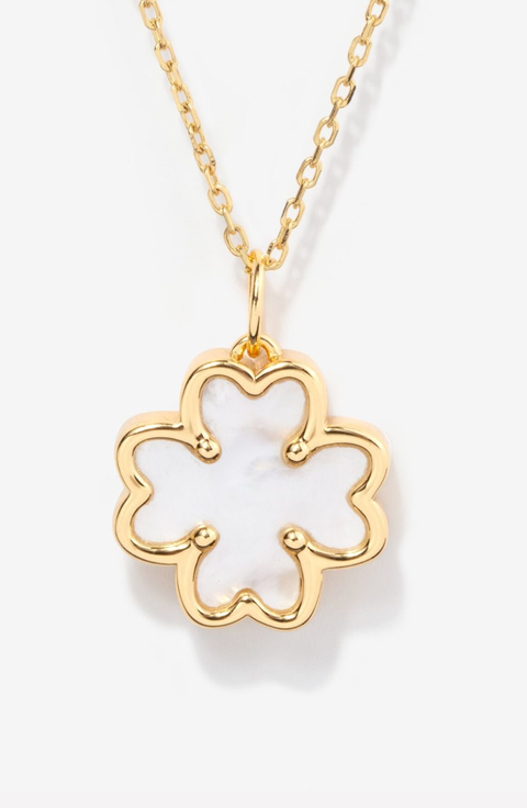 Clover Mother-of-Pearl Necklace