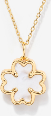 Little Sky Stone Clover Mother-of-Pearl Necklace