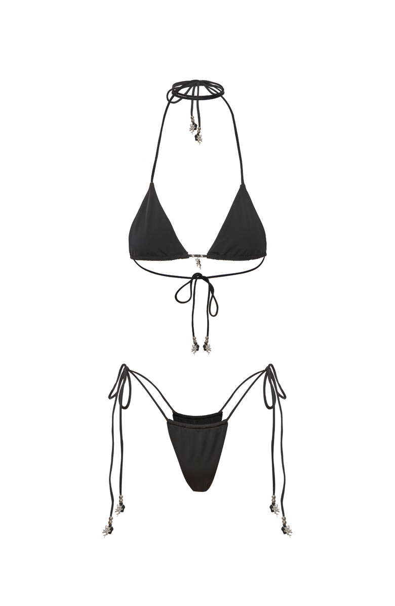 SPARKL FAIRY ICON BIKINI, Alternate, color, Black