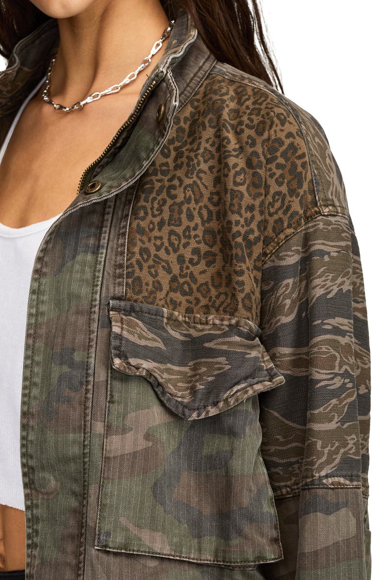 Lucky Brand Patchwork Jacket, Alternate, color,