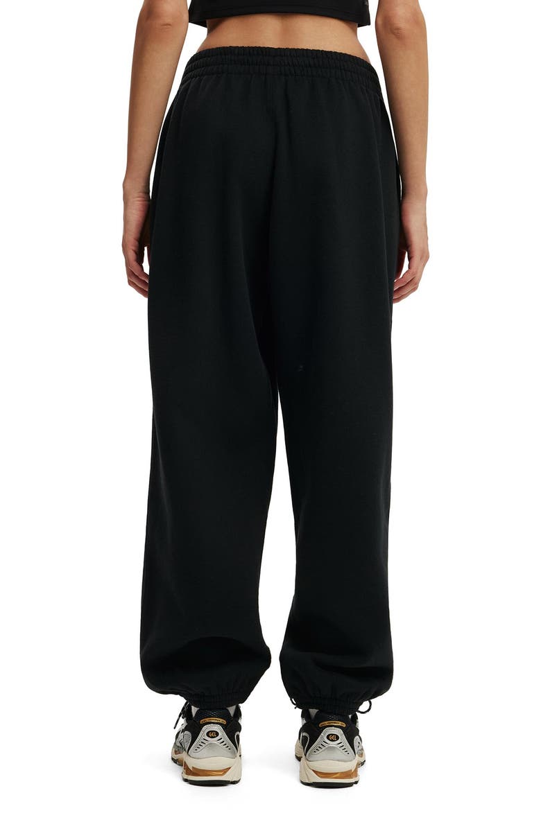 COTTON ON BODY Women's Active Plush Boyfriend Jogger, Alternate, color, Black