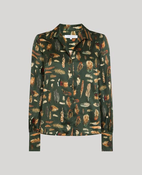 Plumage Open Neck Shirt