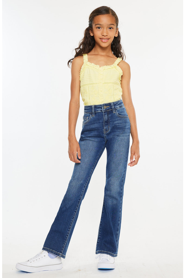 Elaine High Rise Bootcut Jeans, Alternate, color, Medium Wash