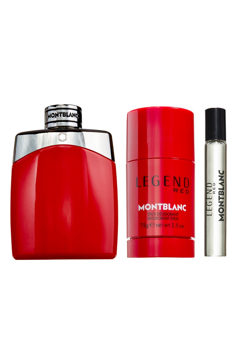 Montblanc Legend Red Eau De Parfum 3-Piece Gift Set, Main, color, 
