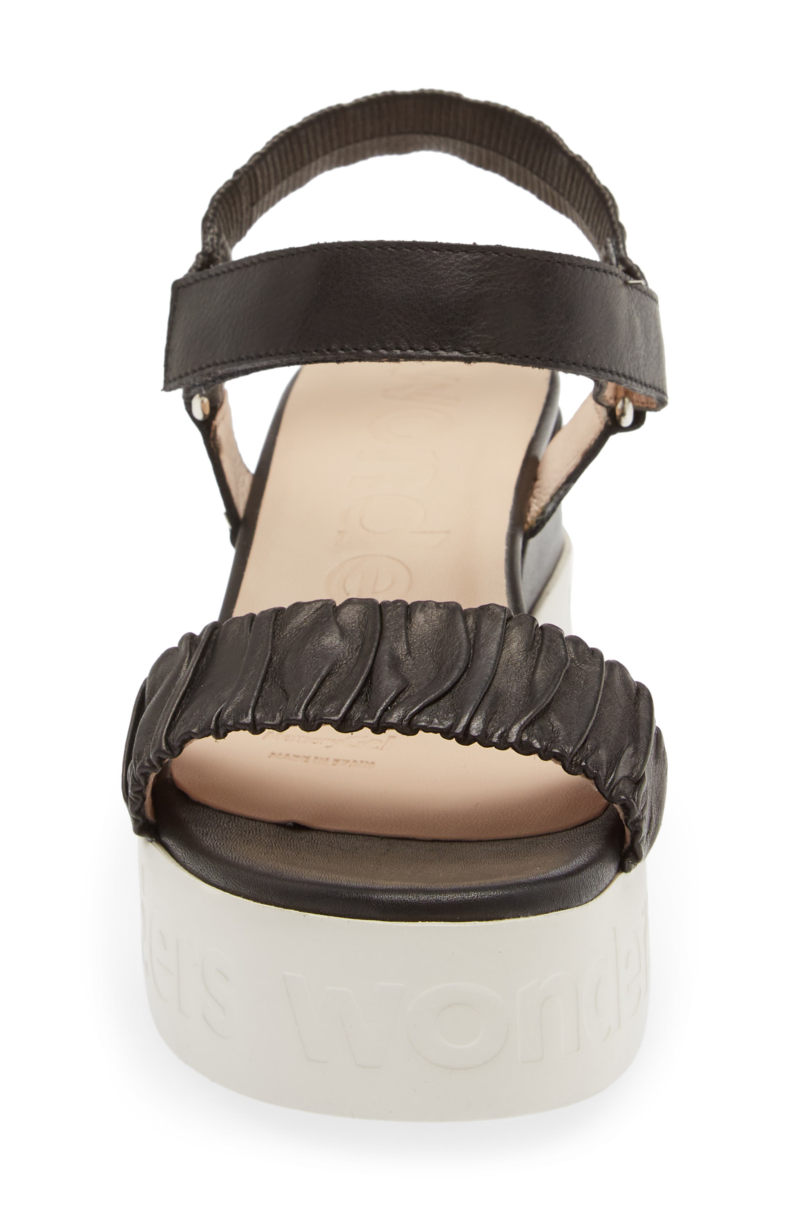 Wonders Platform Wedge Sandal, Alternate, color, 