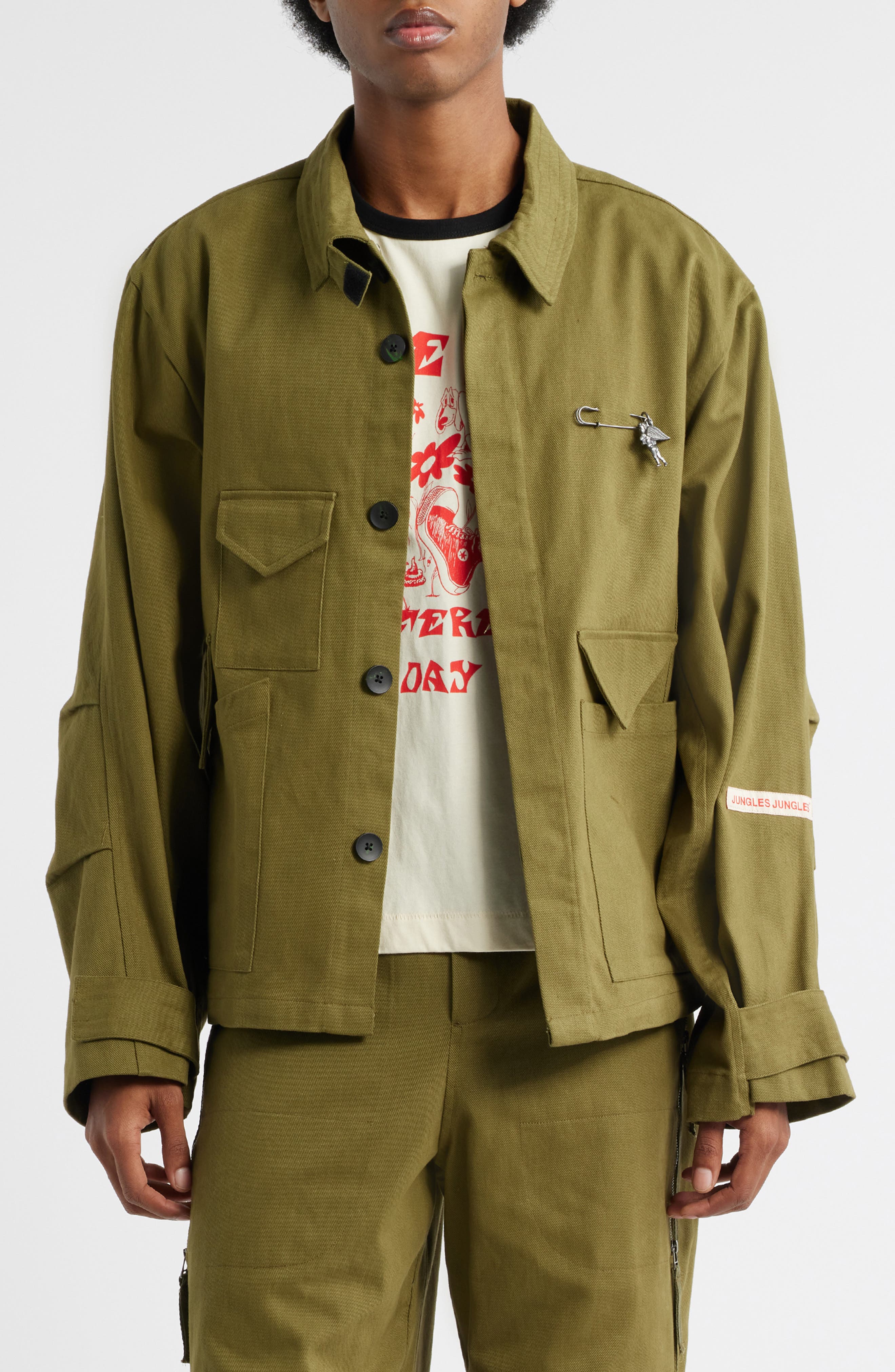JUNGLES Heavyweight Cotton Drill Jacket