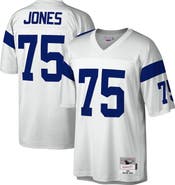 Mitchell & Ness Men's Mitchell & Ness Deacon Jones White Los Angeles Rams Legacy Replica Jersey