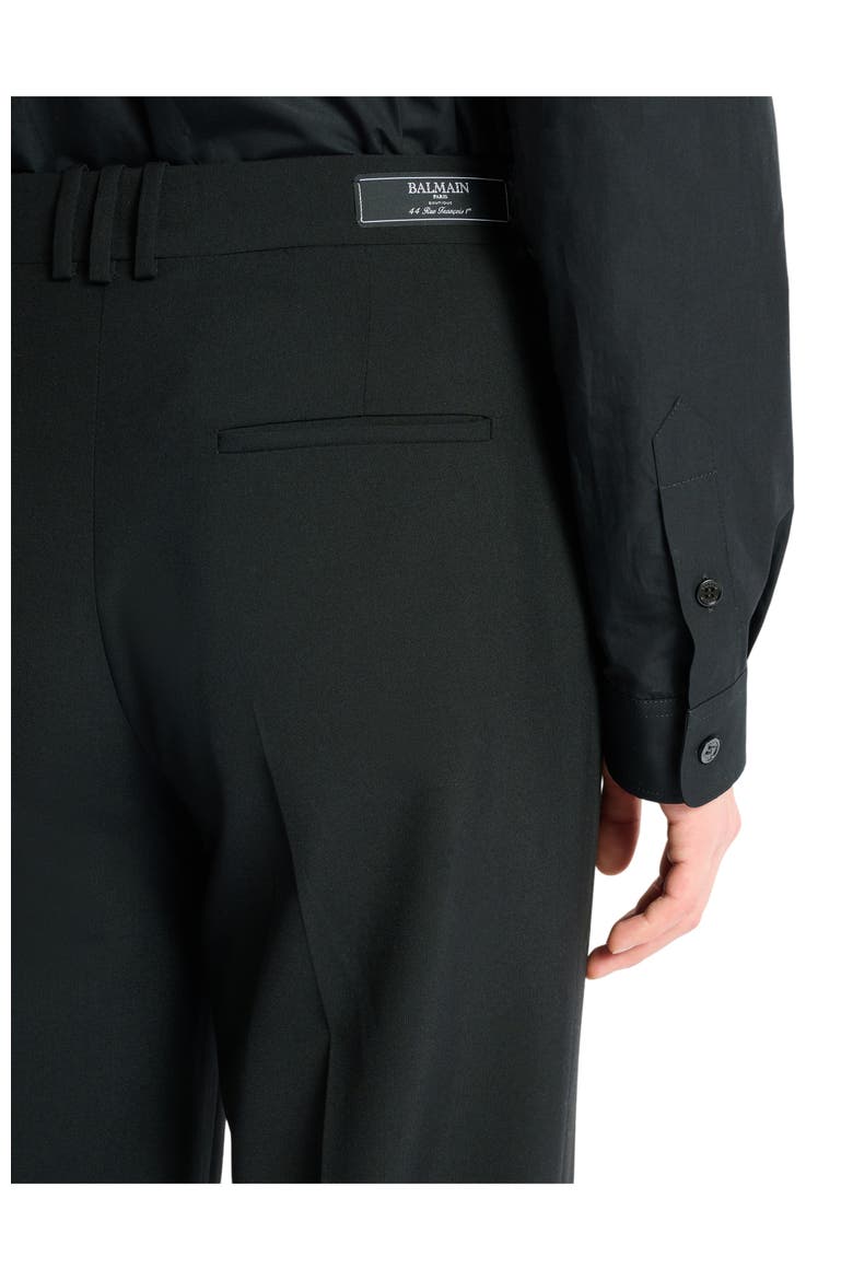 Wool Trousers, Alternate, color, black