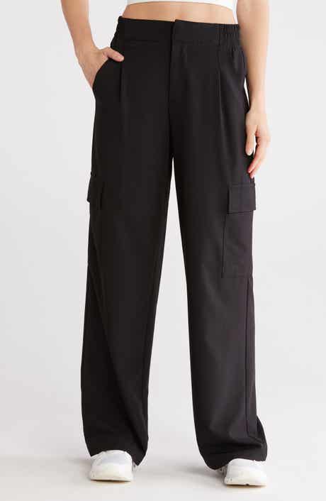 High Waist Wide Leg Cargo Pants