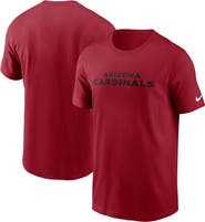 Nike Men's Nike Cardinal Arizona Cardinals Team Wordmark Essential T-Shirt