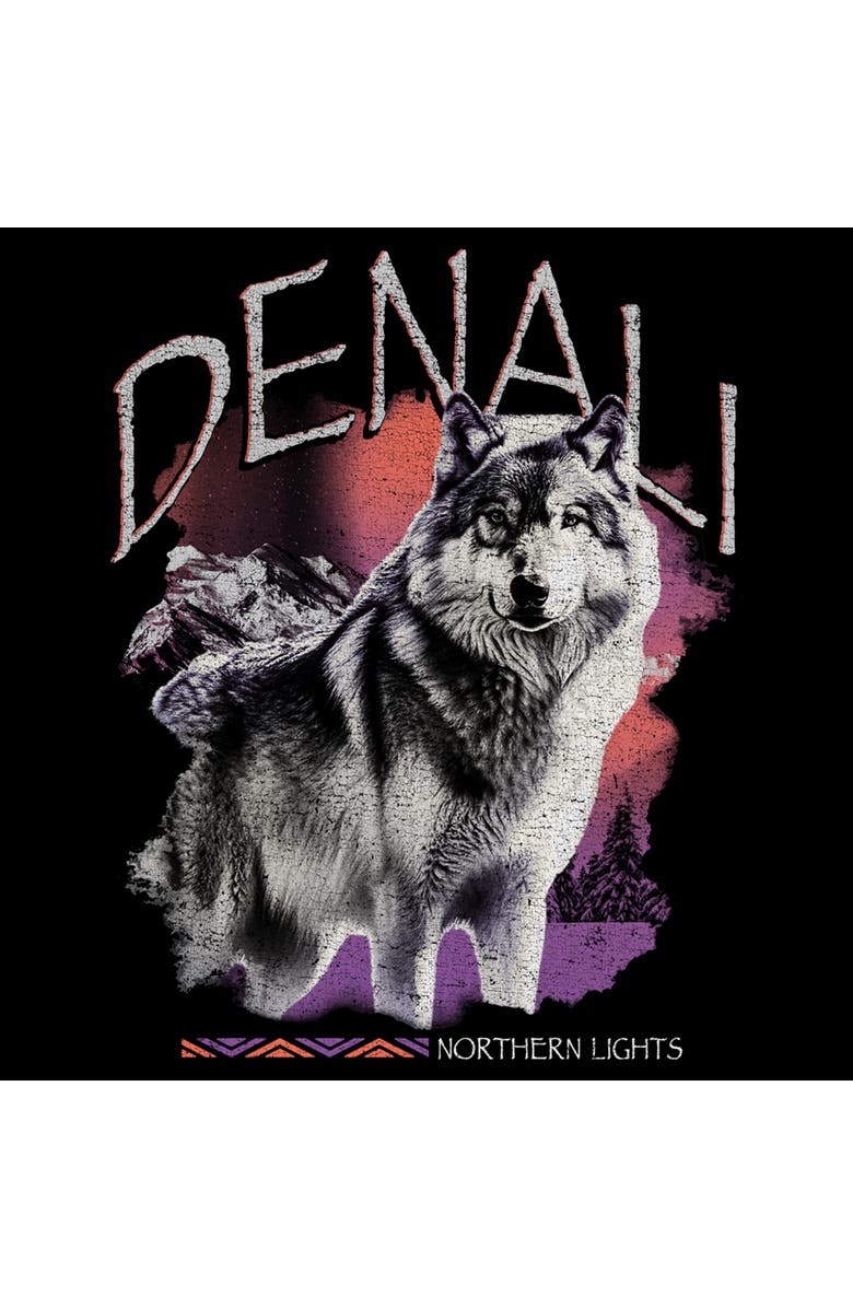 Lost Gods Men's Lost Gods Denali Wolf Graphic T-Shirt, Alternate, color, Black